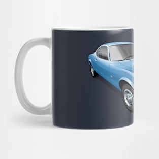 1972 Opel GT in blue Mug